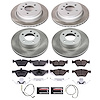 SC4103 Semi-Coated Rotor & Low-Dust Ceramic Brake Pad Kit - image 1