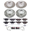 SC4106 Semi-Coated Rotor & Low-Dust Ceramic Brake Pad Kit - image 1