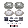 SC4140 Semi-Coated Rotor & Low-Dust Ceramic Brake Pad Kit - image 1
