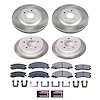 SC4377 Semi-Coated Rotor & Low-Dust Ceramic Brake Pad Kit - image 1