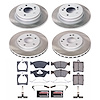 SC4417 Semi-Coated Rotor & Low-Dust Ceramic Brake Pad Kit