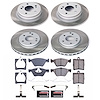 SC4420 Semi-Coated Rotor & Low-Dust Ceramic Brake Pad Kit - image 1