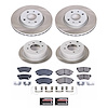 SC4444 Semi-Coated Rotor & Low-Dust Ceramic Brake Pad Kit - image 1