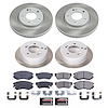 SC4449 Semi-Coated Rotor & Low-Dust Ceramic Brake Pad Kit - image 1