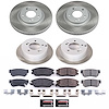 SC4450 Semi-Coated Rotor & Low-Dust Ceramic Brake Pad Kit - image 1