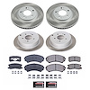 SC4461 Semi-Coated Rotor & Low-Dust Ceramic Brake Pad Kit - image 1