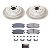 SC448 Semi-Coated Rotor & Low-Dust Ceramic Brake Pad Kit - image 1