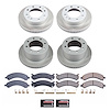 SC4528 Semi-Coated Rotor & Low-Dust Ceramic Brake Pad Kit - image 1