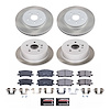 SC4530 Semi-Coated Rotor & Low-Dust Ceramic Brake Pad Kit - image 1
