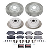 SC4531 Semi-Coated Rotor & Low-Dust Ceramic Brake Pad Kit - image 1