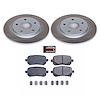 SC4569 Semi-Coated Rotor & Low-Dust Ceramic Brake Pad Kit - image 1