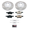 SC4580 Semi-Coated Rotor & Low-Dust Ceramic Brake Pad Kit - image 1