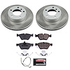 SC4590 Semi-Coated Rotor & Low-Dust Ceramic Brake Pad Kit - image 1