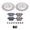 SC4600 Semi-Coated Rotor & Low-Dust Ceramic Brake Pad Kit - image 1