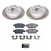 SC4604 Semi-Coated Rotor & Low-Dust Ceramic Brake Pad Kit - image 1