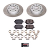 SC4627 Semi-Coated Rotor & Low-Dust Ceramic Brake Pad Kit - image 1
