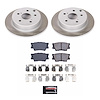 SC4671 Semi-Coated Rotor & Low-Dust Ceramic Brake Pad Kit - image 1