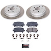 SC4685 Semi-Coated Rotor & Low-Dust Ceramic Brake Pad Kit - image 1