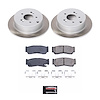 SC4694 Semi-Coated Rotor & Low-Dust Ceramic Brake Pad Kit - image 1