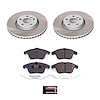 SC4701 Semi-Coated Rotor & Low-Dust Ceramic Brake Pad Kit - image 1