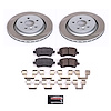 SC4702 Semi-Coated Rotor & Low-Dust Ceramic Brake Pad Kit - image 1
