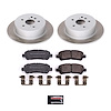 SC4714 Semi-Coated Rotor & Low-Dust Ceramic Brake Pad Kit - image 1