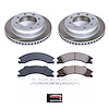 SC4718 Semi-Coated Rotor & Low-Dust Ceramic Brake Pad Kit - image 1
