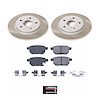 SC4737 Semi-Coated Rotor & Low-Dust Ceramic Brake Pad Kit - image 1