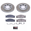 SC4837 Semi-Coated Rotor & Low-Dust Ceramic Brake Pad Kit - image 1