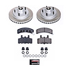 SC4875 Semi-Coated Rotor & Low-Dust Ceramic Brake Pad Kit - image 1