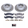 SC5089 Semi-Coated Rotor & Low-Dust Ceramic Brake Pad Kit - image 1