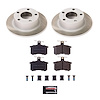 SC514 Semi-Coated Rotor & Low-Dust Ceramic Brake Pad Kit - image 1