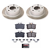 SC515 Semi-Coated Rotor & Low-Dust Ceramic Brake Pad Kit - image 1