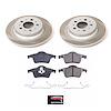 SC5196 Semi-Coated Rotor & Low-Dust Ceramic Brake Pad Kit