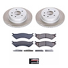 SC5203 Semi-Coated Rotor & Low-Dust Ceramic Brake Pad Kit - image 1