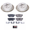SC5210 Semi-Coated Rotor & Low-Dust Ceramic Brake Pad Kit - image 1