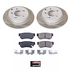 SC5211 Semi-Coated Rotor & Low-Dust Ceramic Brake Pad Kit - image 1