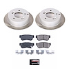 SC5214 Semi-Coated Rotor & Low-Dust Ceramic Brake Pad Kit - image 1