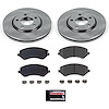 SC5244 Semi-Coated Rotor & Low-Dust Ceramic Brake Pad Kit - image 1