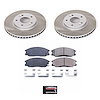 SC5250 Semi-Coated Rotor & Low-Dust Ceramic Brake Pad Kit - image 1