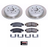 SC5262 Semi-Coated Rotor & Low-Dust Ceramic Brake Pad Kit - image 1