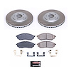 SC5263 Semi-Coated Rotor & Low-Dust Ceramic Brake Pad Kit - image 1