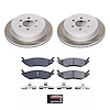 SC5270 Semi-Coated Rotor & Low-Dust Ceramic Brake Pad Kit - image 1