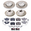 SC529 Semi-Coated Rotor & Low-Dust Ceramic Brake Pad Kit - image 1