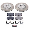 SC5290 Semi-Coated Rotor & Low-Dust Ceramic Brake Pad Kit - image 1