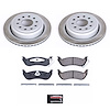 SC5293 Semi-Coated Rotor & Low-Dust Ceramic Brake Pad Kit - image 1