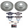 SC5323 Semi-Coated Rotor & Low-Dust Ceramic Brake Pad Kit - image 1