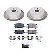 SC5333 Semi-Coated Rotor & Low-Dust Ceramic Brake Pad Kit - image 1