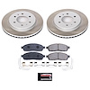 SC5336 Semi-Coated Rotor & Low-Dust Ceramic Brake Pad Kit - image 1