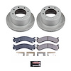 SC5337 Semi-Coated Rotor & Low-Dust Ceramic Brake Pad Kit - image 1